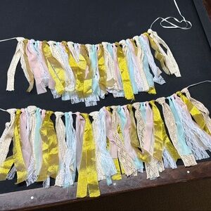 Colorful Tassel Garland for Parties (bundle of 2)